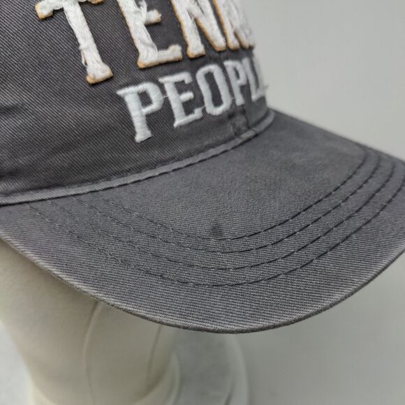 Tennis People Slideback Hat Gray OSFA Adjustable Embroidered We People - Picture 6 of 10